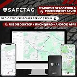 SafeTag Mag 4G GPS Tracker Rechargeable Battery 6800mAh Magnetic Car view 4