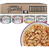 Purina Beneful IncrediBites &amp; Medleys Wet Dog Food Variety, (30) 3 oz Cans | With real beef, chicken and lamb recipes in savory gravy, complete and balanced for adult dogs