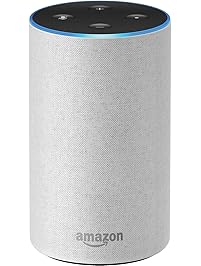 Echo (2nd Generation) - Smart speaker with Alexa - Sandstone Fabric