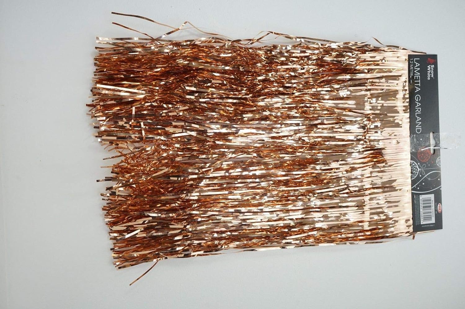 Christmas Lametta 3x Rose Gold 1 2m Strands Angel Hair Xmas Tree