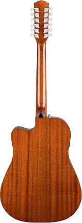 Fender CD-60SCE 12-String Dreadnought Walnut Fingerboard Natural view 2