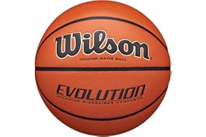 Wilson WTB0586R Evolution Game Basketball-Size 6