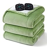 Bedsure Electric Blanket King Size - Dual Control