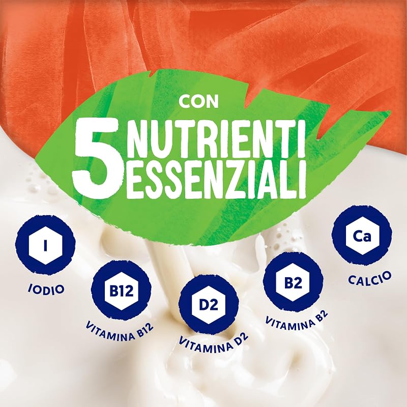 SENZA ZUCCHERI, Bevanda alla SOIA, Naturalmente Senza Lattosio, con Vitamine B2, B12 e D2 - 8 confezioni x 1 Litro