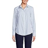 Lands' End Women's Long Sleeve No Iron Broadcloth Shirt