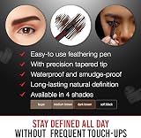 Ardell Beauty Stroke a Brow Feathering Pen - Dark Brown Eyebrow Makeup view 4