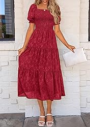 PRETTYGARDEN Women's 2025 Summer Casual Midi