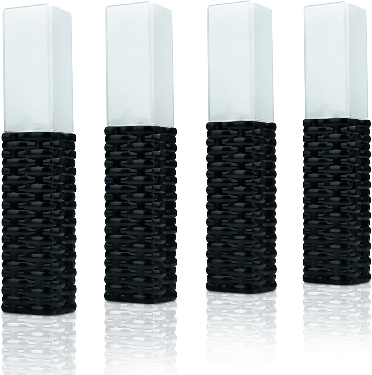 EASYmaxx Solar Rattanleuchten 4er Set