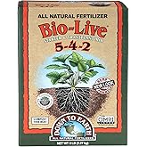 Down To Earth Organic Bio-Live Fertilizer Mix 5-4-2, 5 lb