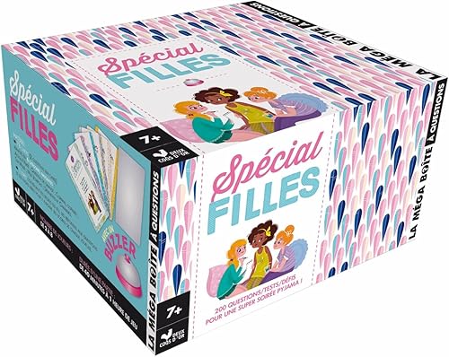 Download La mega boite à questions - Spécial filles - boite avec buzzer PDF