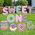 Amazon.com : Liliful 12 Pcs Sweet One Birthday Party Supplies Yard ...