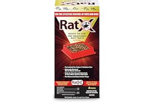 ECOCLEAR PRODUCTS PEOPLE, PETS & WILDLIFE EcoClear Products 620105, RatX Ready-To-Use Pre-Measured 3 oz. Trays, 4-Pack
