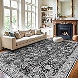 Vintage 10x14 Washable Area Rug: Large Living Room