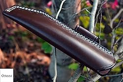 Ottoza TOP GRAIN Leather Knife Sheaths for Fixed