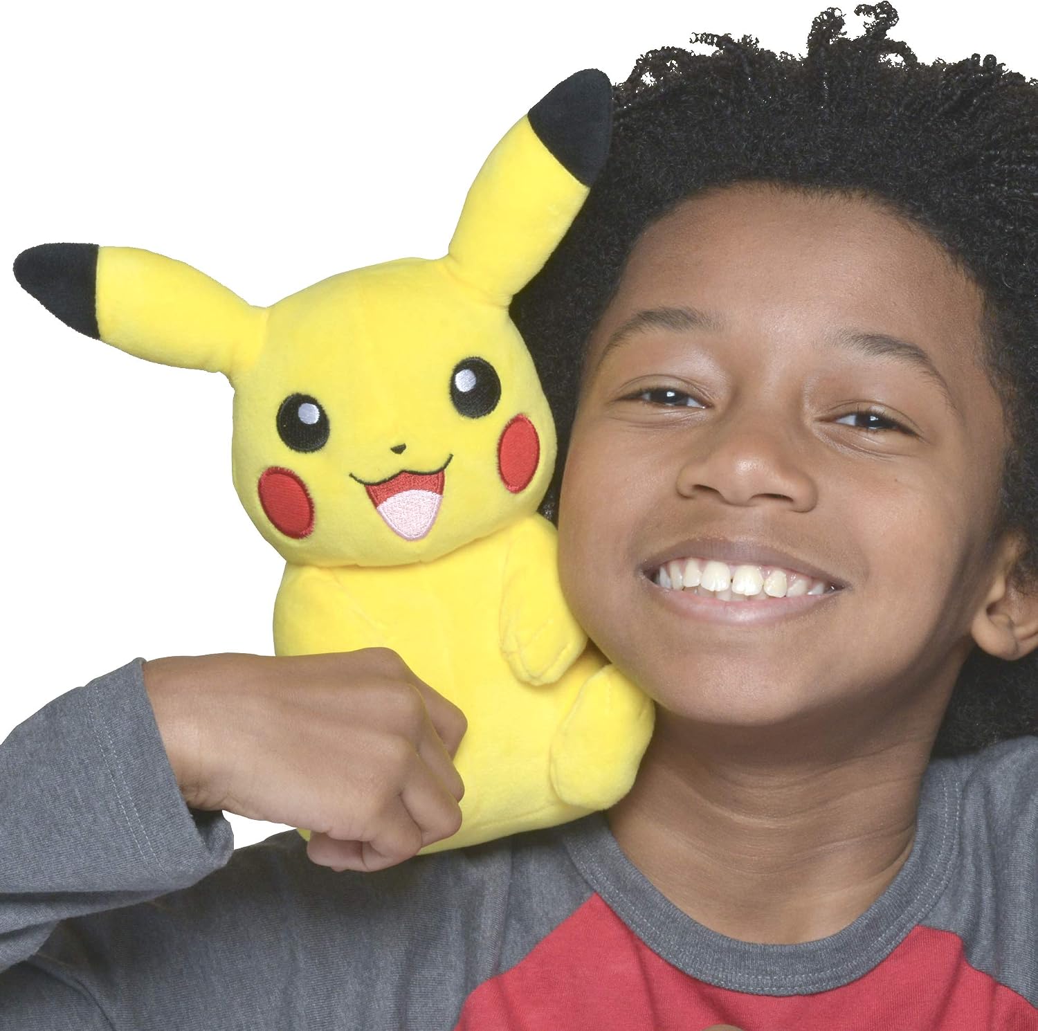 Pokémon Pikachu Plush - 8-Inch Soft Plush with Authentic Details, Yellow, 20 cm - Image 4