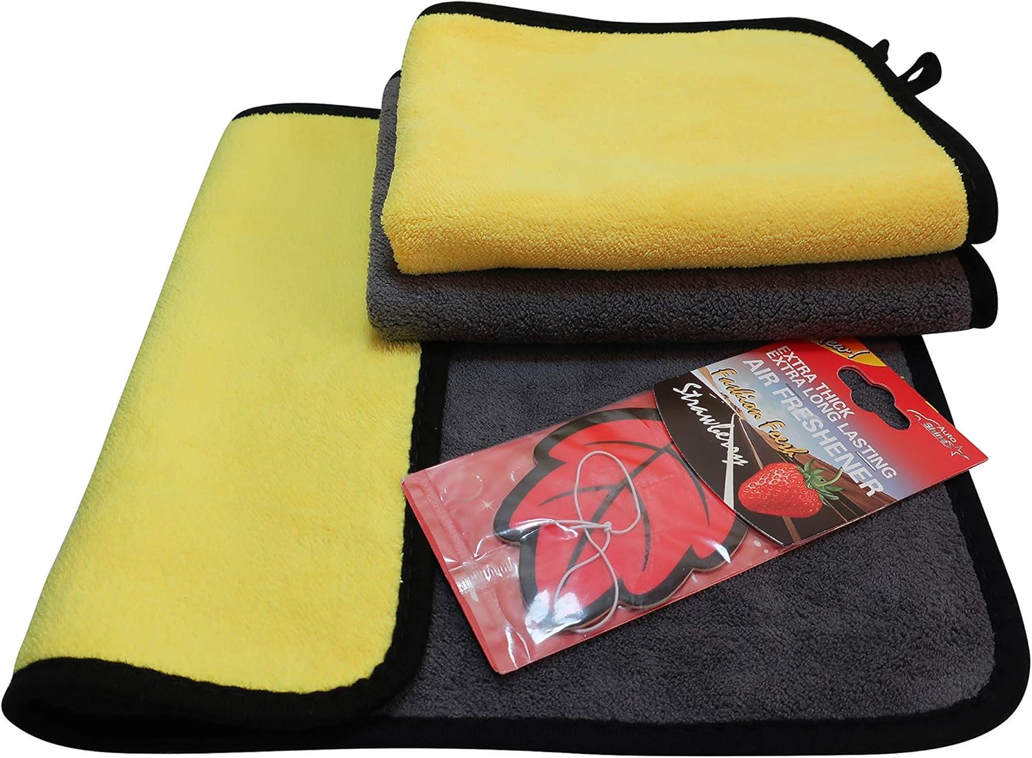 HNL Microfibe Car Cleaning Cloths Super Absorbent Thick Car Drying