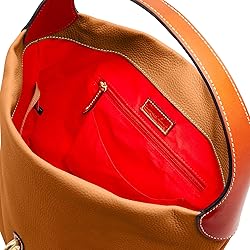 Dooney & Bourke Handbag, Pebble Grain Logo Lock