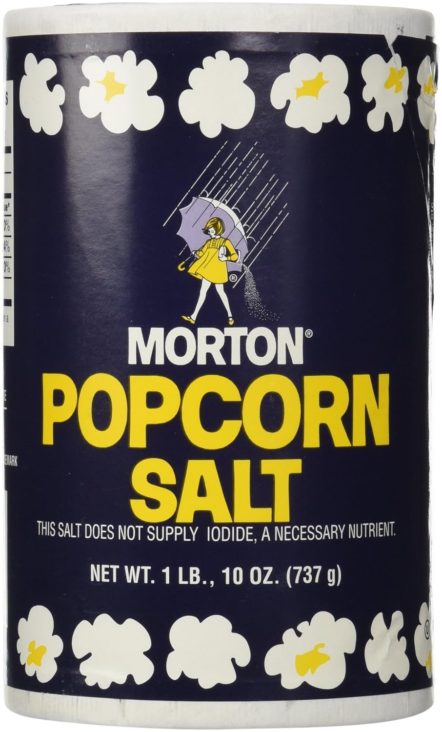 1Lb 10oz Morton Popcorn Salt For Green Salad, Corn on the Cob, French Fries, Nuts : Grocery & Gourmet Food