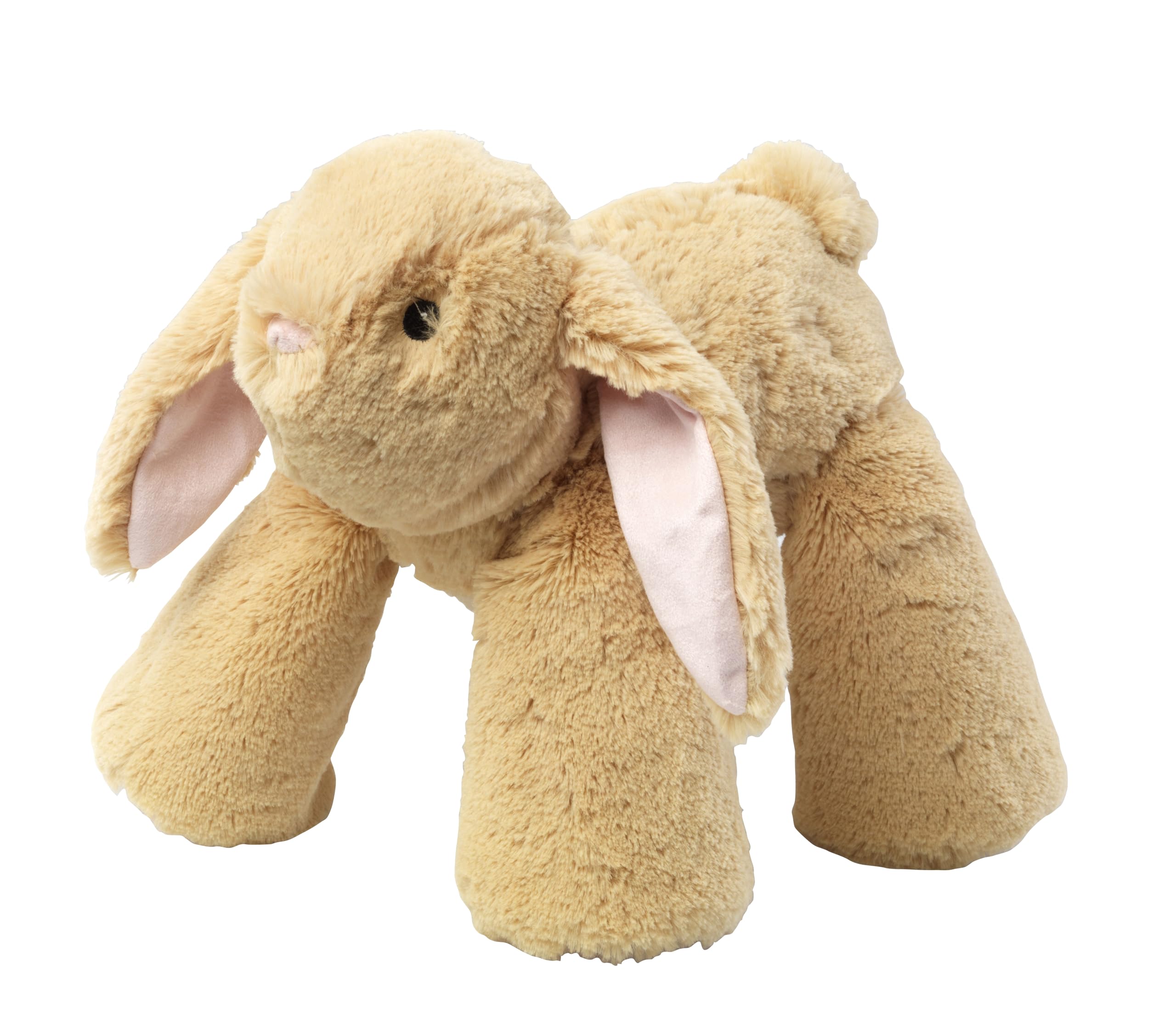 House of Paws - Big Paws Rabbit Super Soft Plush Dog Toy For All Breed Sizes With Squeaker In Each Leg