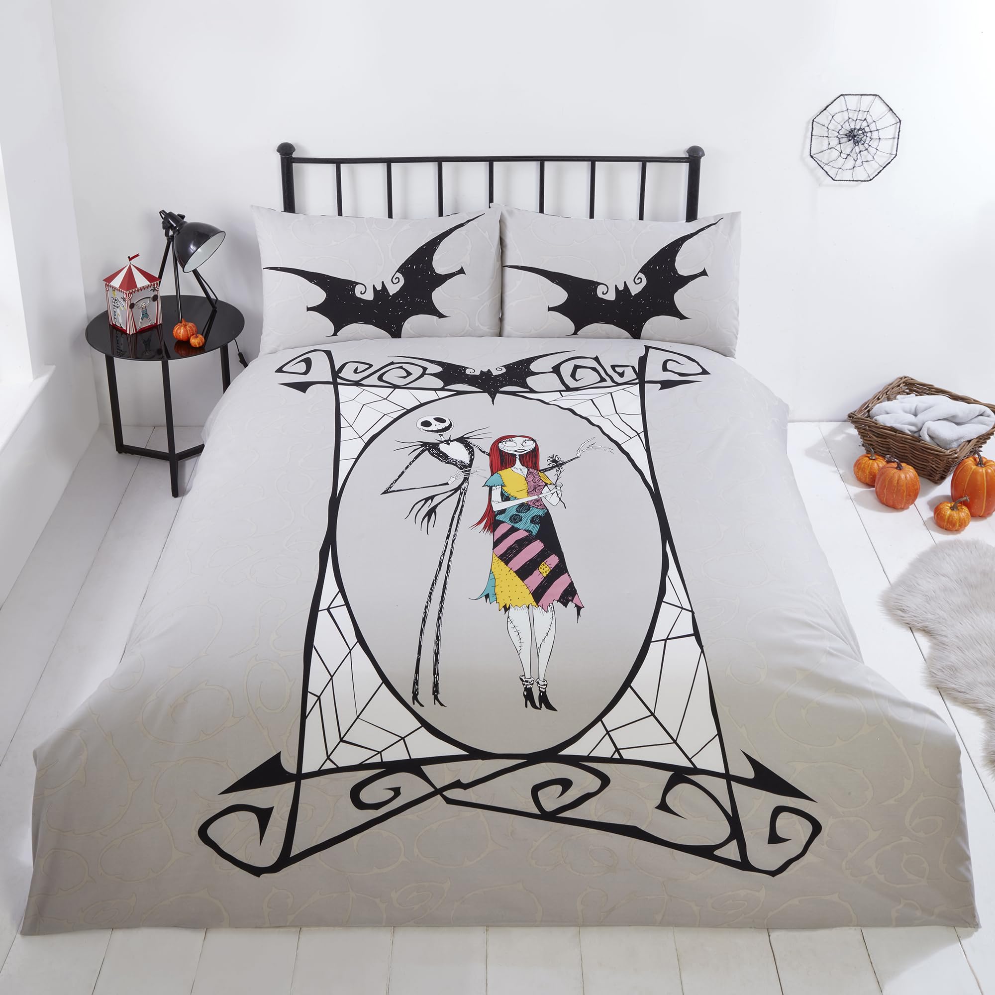 Coco Moon The Nightmare Before Christmas Bedding Duvet Set | Halloween Duvet Cover, Christmas Bedding, Double Size
