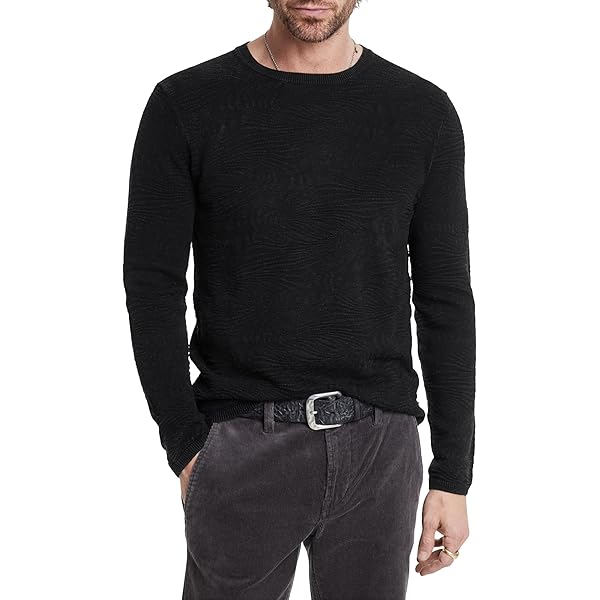 Tシャツ・カットソー DANIELE ALESSANDRINI Men Sweater LDA1SS25M013101 Black Daniele Alessandrini Mens Sweater 48 Black at Amazon Men's