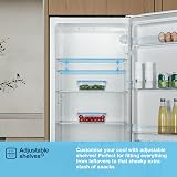 Fridgemaster MTL55242E Freestanding Larder Fridge 242L 55cm White E Energy view 8