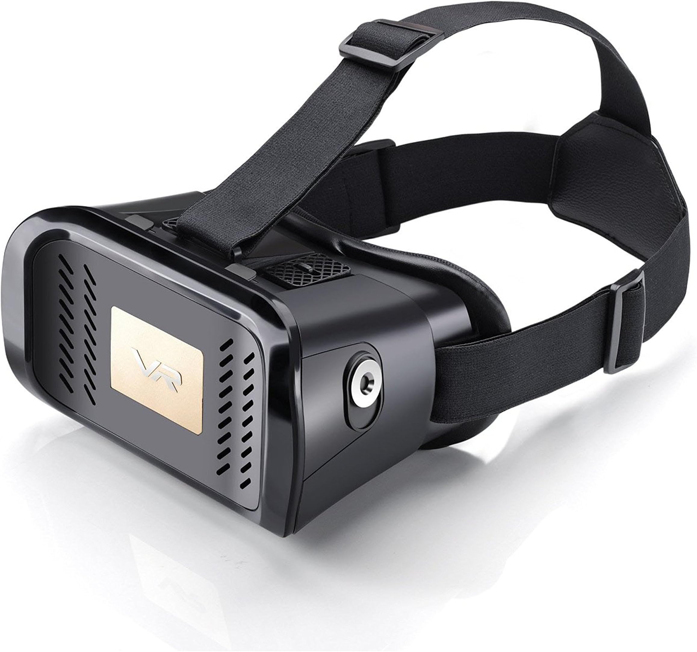 SHARKK Basics VR Goggles 3D Virtual Reality Goggles with Magnetic Trigger Control - Works with 4.7-6 inch Screens