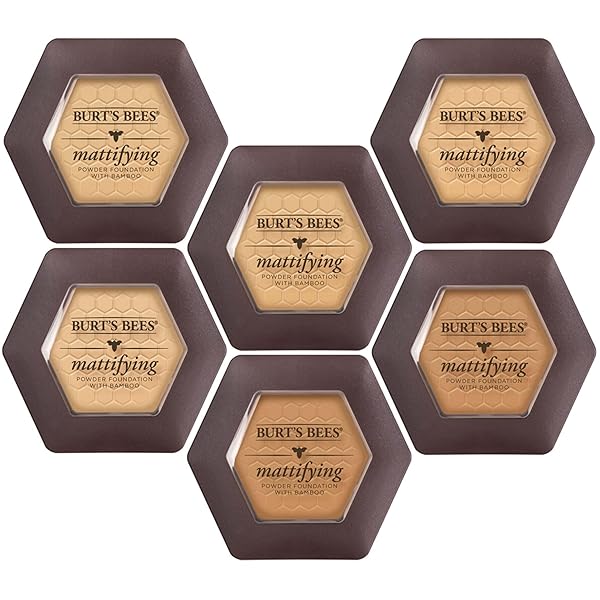 BURT’S BEES 100% NATURAL MATTIFYING POWDER FOUNDATION, BARE – 0.3 OUNCE