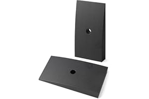 JETUPLUSLLC Rear Suspension Leaf Spring Shim Kit Rear 6 Degree, 2.5 Inches Wide Replace 18206.01 MS-WSC60 Fit for 1976-86 Jeep CJ5/CJ7 and 1987-95 Jeep Wrangler models (Black)