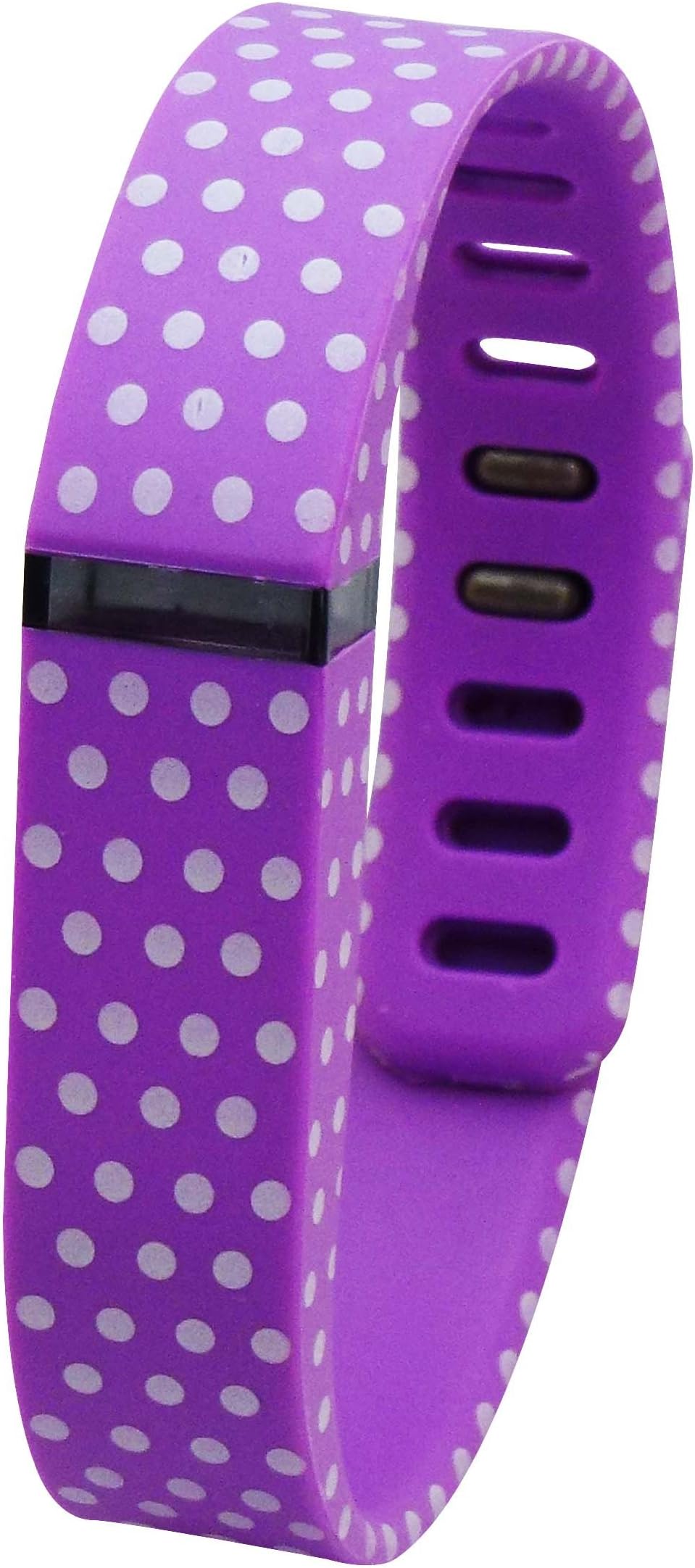 HBBE Replacement Band for Use with Fitbit Flex Activity Tracker - Polka Dots Series - Lavender