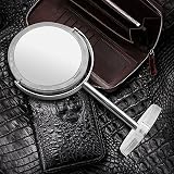 Auxmir 10X Magnifying Makeup Mirror with Tweezers, 6.8'' Double Sided view 2