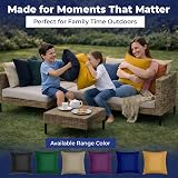 Rohi Waterproof Outdoor Cushion 2 Pack 24x24 In Premium Fabric view 4