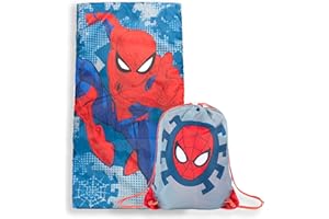 Jay Franco Marvel Spiderman Spidey Dots Slumber Sack - Cozy & Warm Kids Lightweight Slumber Bag/Sleeping Bag