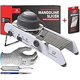Ultra SHARP ADJUSTABLE MANDOLINE SLICER cutter chopper and grater 18 in 1 VEGETABLE slicer mandolin FRUIT slicer waffle FRY c