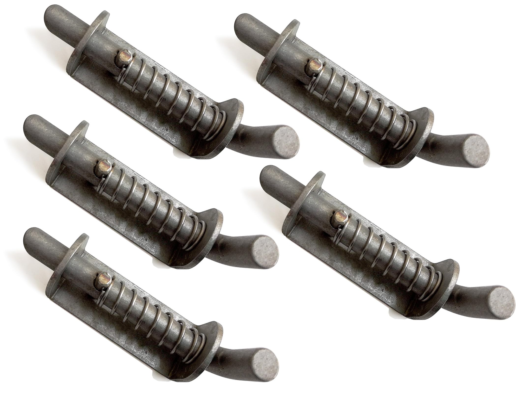 Heavy Duty Stainless Steel Spring Latch - Pet Cage Small Bolts, Thickened and Reinforced Industrial Welded Spring Latch