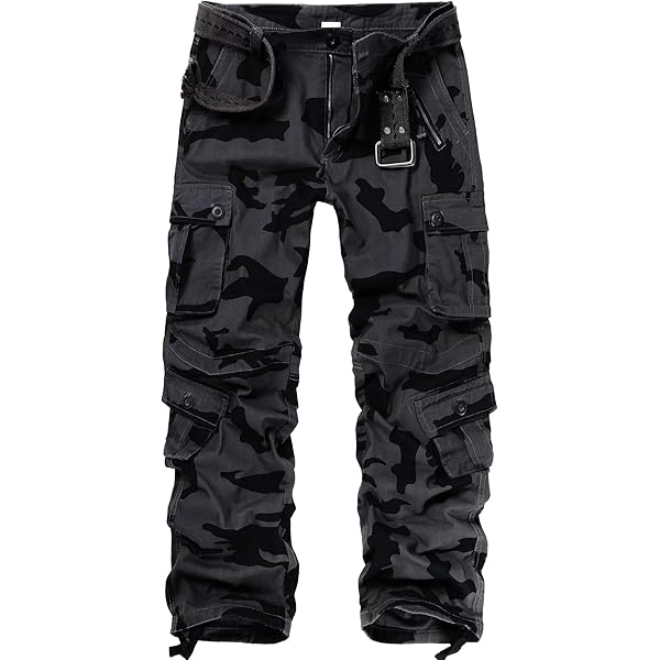 Amazon.com: APTRO Men's Cargo Pants Camo Casual Work Military