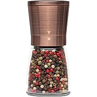 Pepper Grinder or Salt Shaker for Professional Chef - Best Spice Mill with Brushed Stainless Steel, Special Mark…