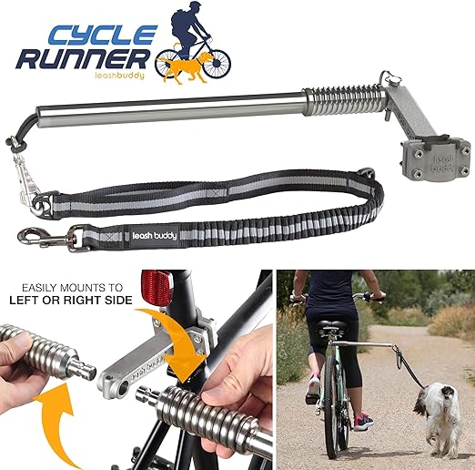 springer dog bike leash