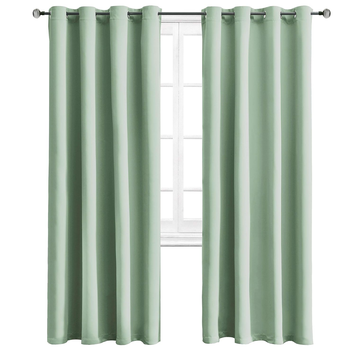 Best light green curtains for living room
