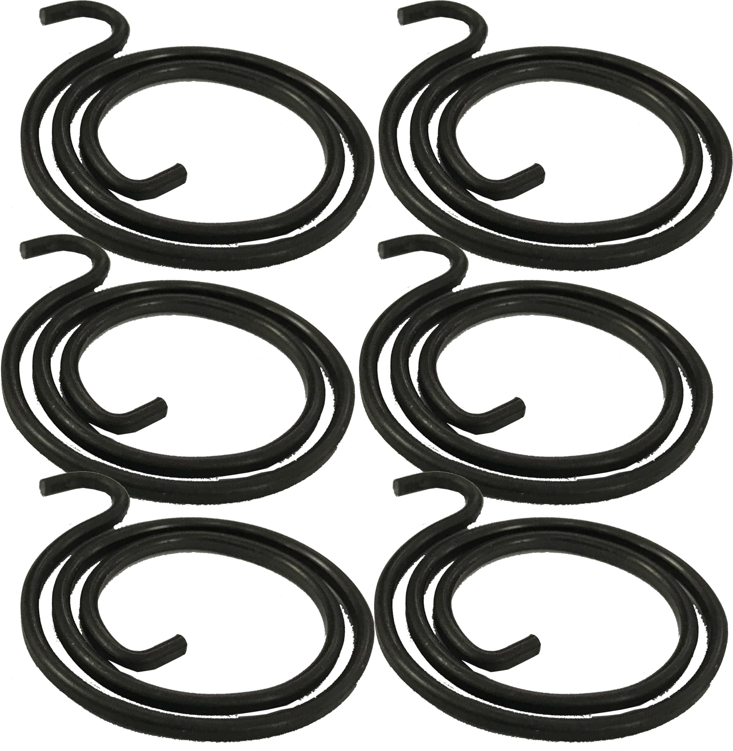 Universal Hardware 2.25 Turns Door Handle Springs, 1.8mm Thick Metal Spring Coil (6 Springs)