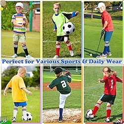 Sarfel Boys Kids Soccer Socks Boys Baseball Sock