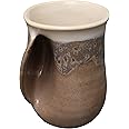 Clay in Motion Handwarmer Mug - Left Hand (Desert Sand)