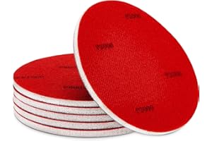 Maitys 6 Pieces Bowling Sanding Pads 1000/ 2000 Grit Bowling Ball Sanding Kit Accessories Resurfacing Polishing Cleaning Kit for Sports Ball Clean Display