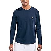 Nautica Mens Nautica Men's J-Class Logo Long Sleeve T-Shirt