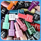 JODSONE Gel Nail Polish Kit 32 Colors with UV Lamp Base Top Coat Matte Glitter view 3