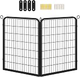 Yaheetech Dog Playpen 2 Panel Heavy Duty 100cm High Indoor Outdoor view 6