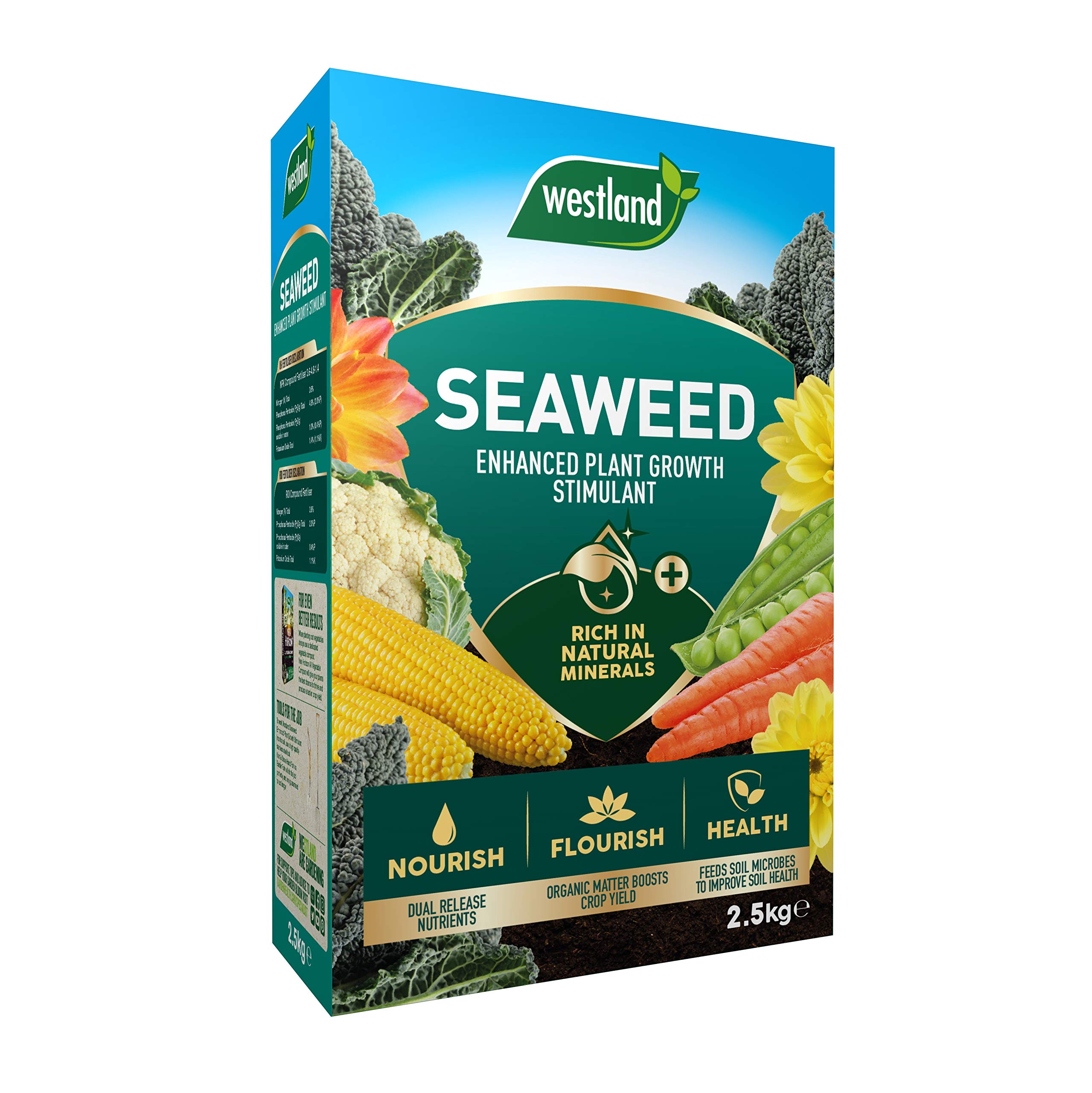 Westland Seaweed Enhanced (Plant Growth Stimulant), 2.5 kg