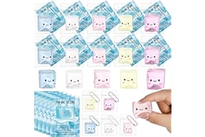 Wettarn 30 Sets Ice Cube Stress Balls Ice Fidget Squeeze Toys with Inspirational Card Positive Anxiety Relief Cube Employee Appreciation Gift for Boss Coworker Pharmacy Vet Tech Medical Assistant