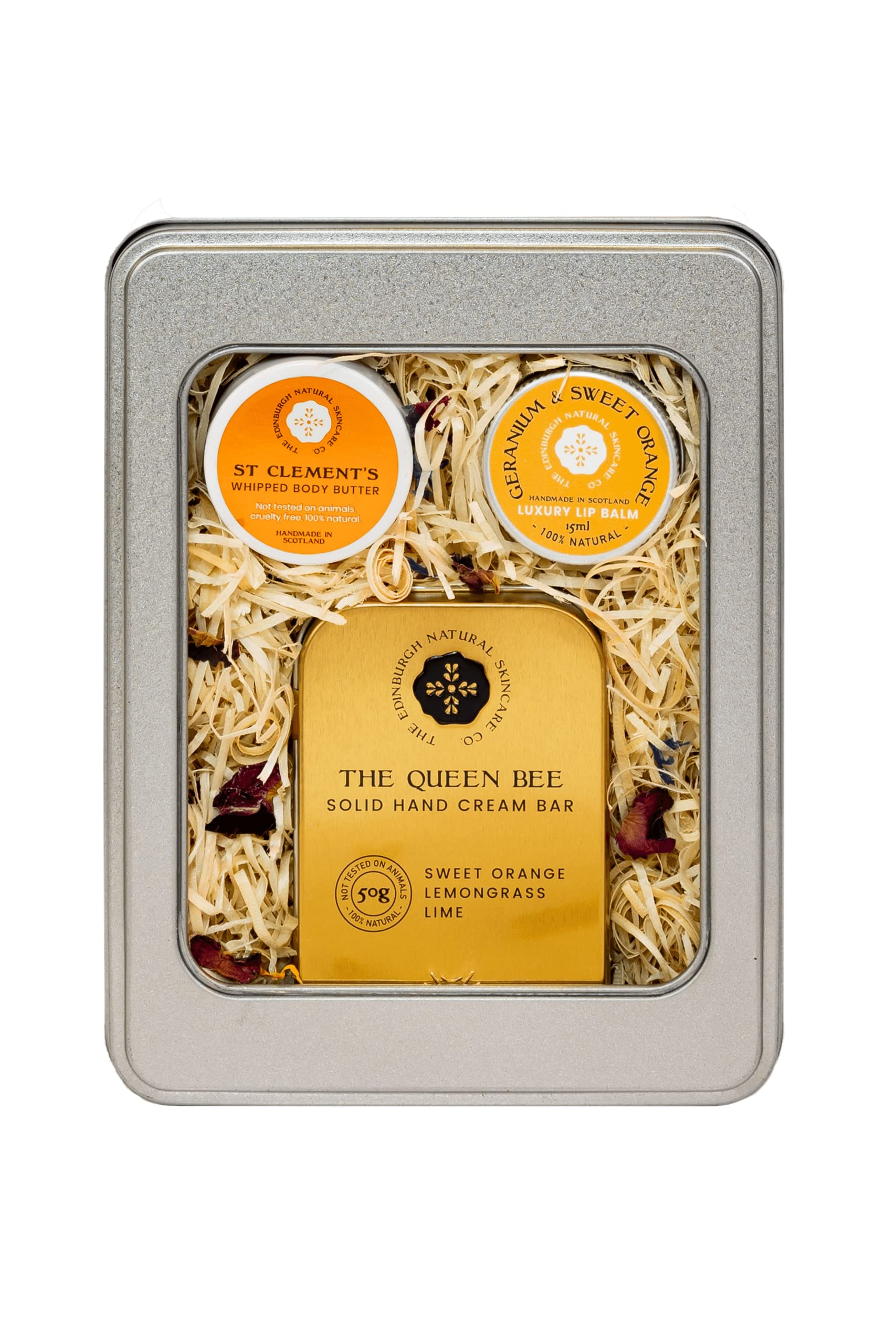 Luxury Skincare Gift Box | Nourishing Body Butter | Moisturising Hand Cream Bar | Luxury Lip Balm | Gift For All Occasions | Edinburgh Skincare Company