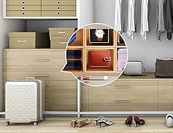 Kootek Bamboo Drawer Organizer with Removable